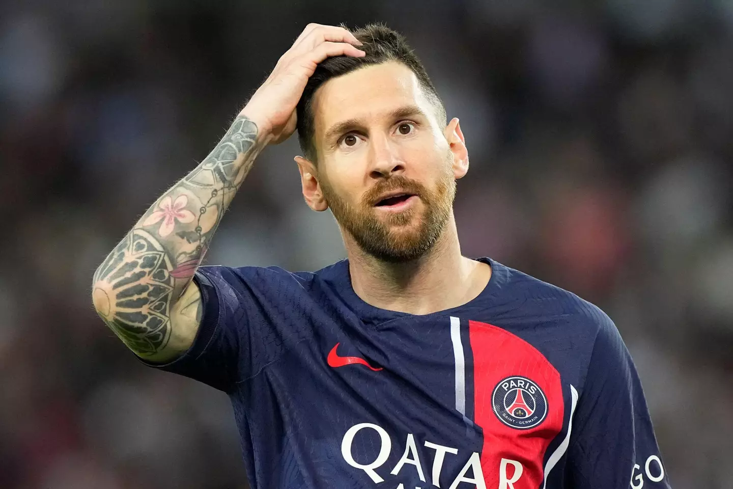Messi does not follow former side Paris Saint-Germain. (Image