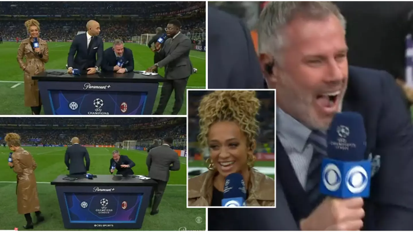 Kate Abdo makes Thierry Henry walk off set with awkward Champions League gaffe