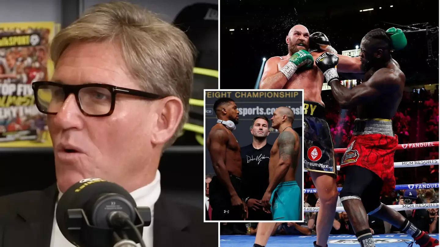 Simon Jordan hints at HUGE 'rumour' involving Tyson Fury, Oleksandr Usyk, Deontay Wilder and Anthony Joshua