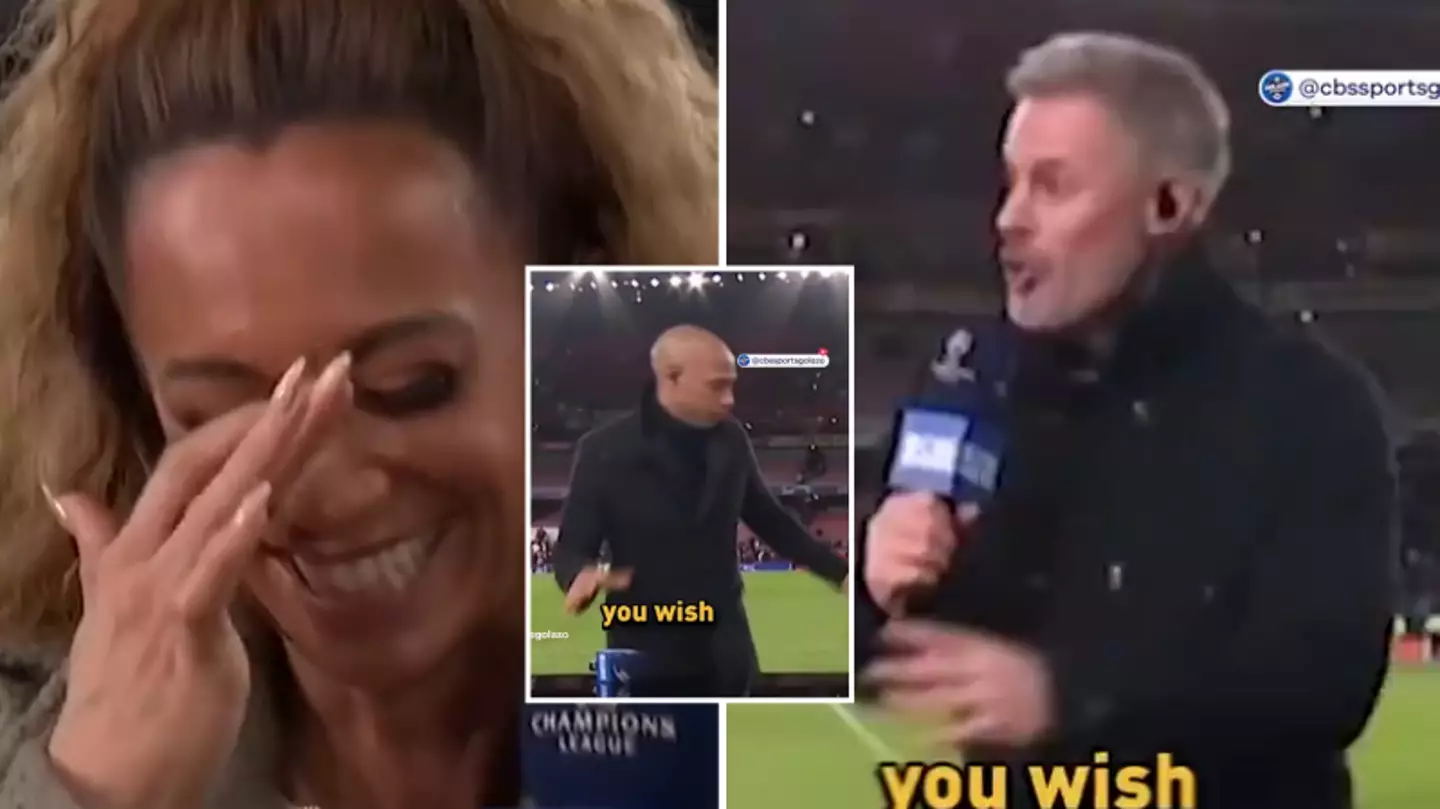 Kate Abdo made Jamie Carragher error on CBS Sports broadcast before controversial comment