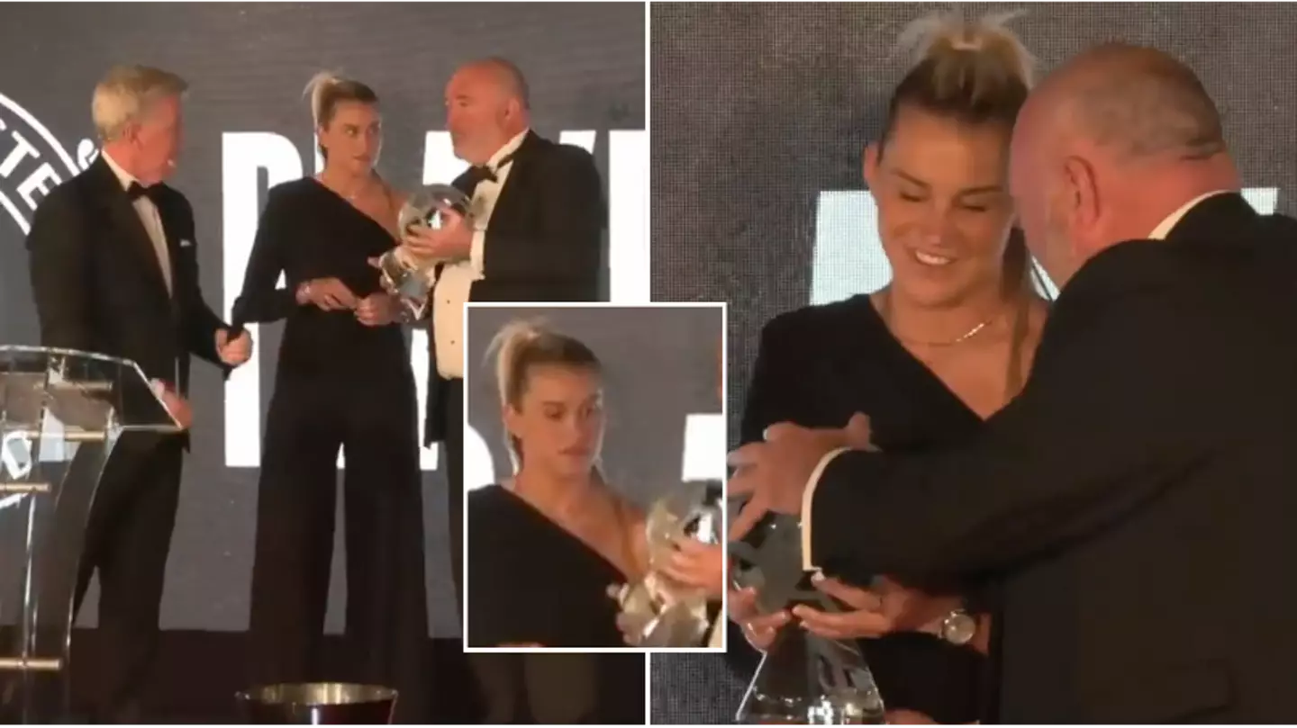 'Uncomfortable' moment involving Alessia Russo at Man Utd end of season awards criticised by fans