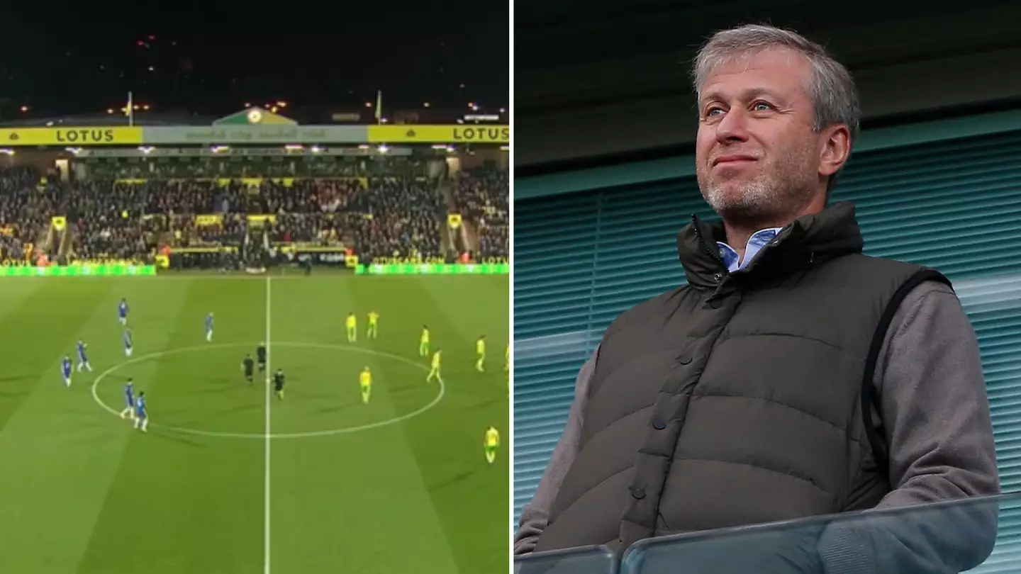 Norwich Fans Boo Chelsea Supporters Chanting Roman Abramovich's Name Before Kick-Off