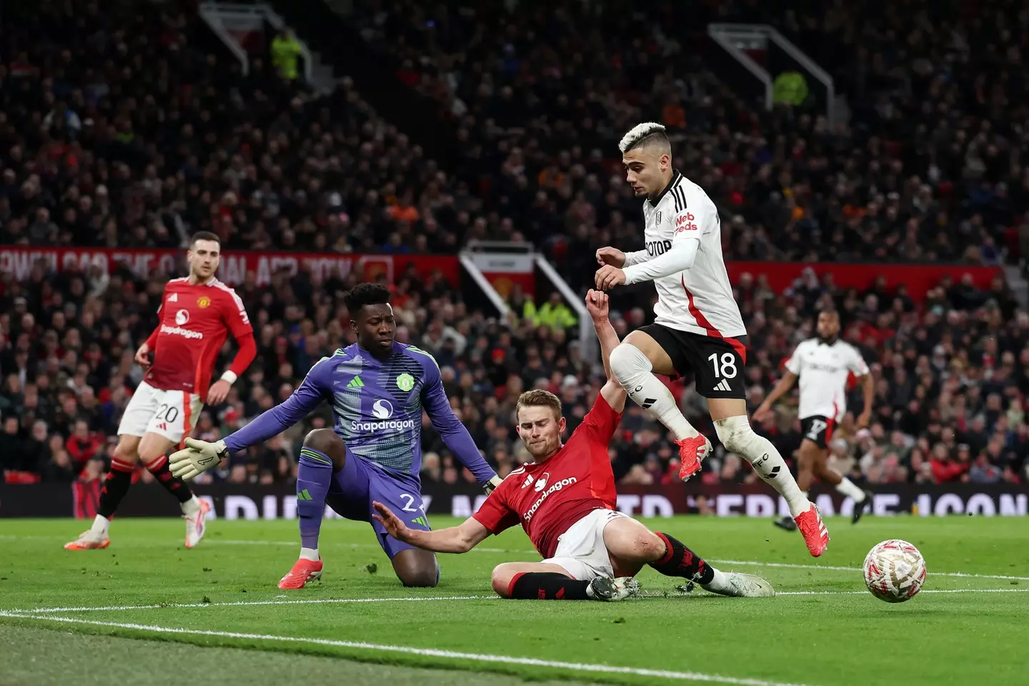 Pereira impressed during the FA Cup fifth round clash. Image credit: Getty