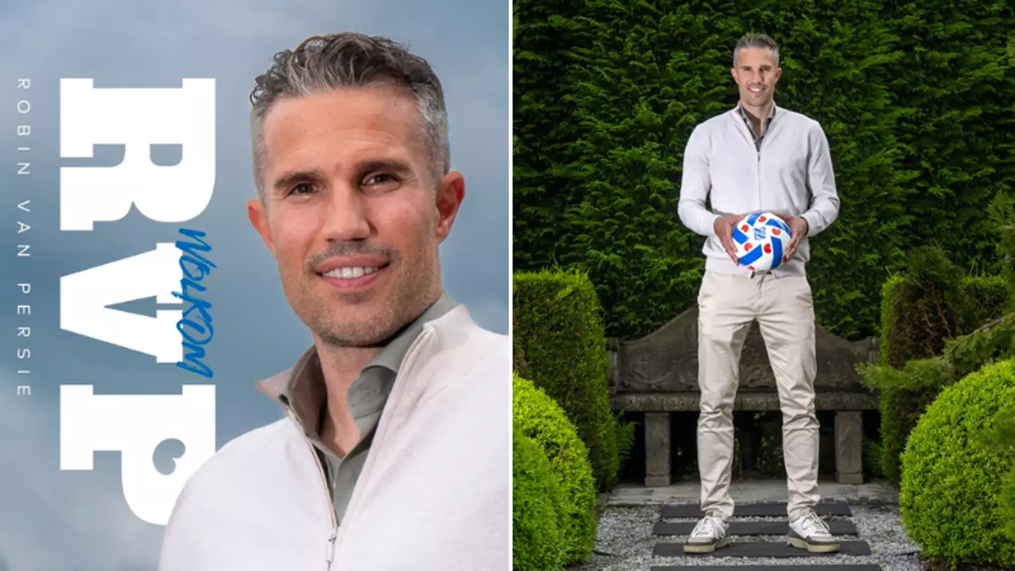 Robin van Persie secures impressive first senior managerial role
