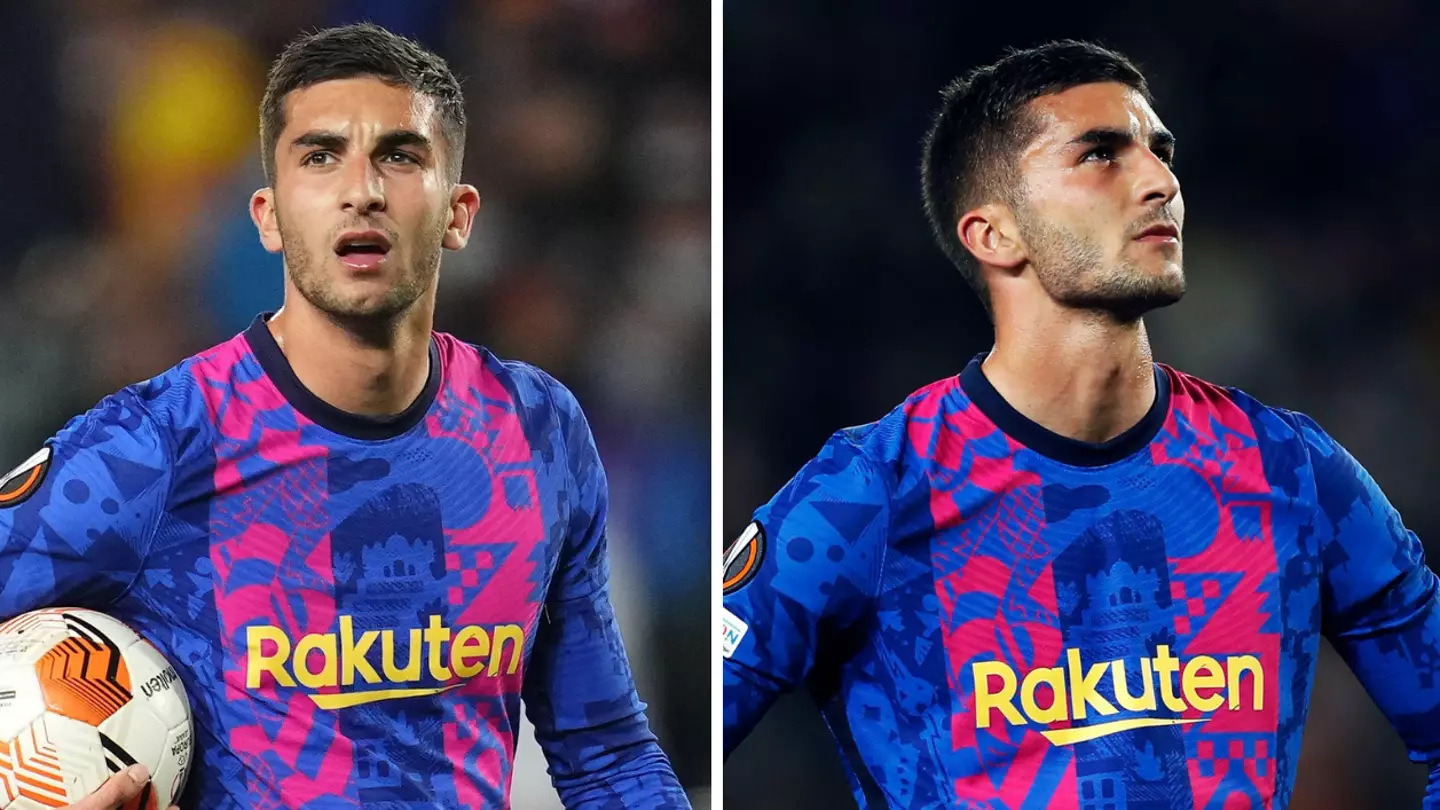 The Reason Behind Ferran Torres' Unusual Barcelona Shirt Has Been Revealed