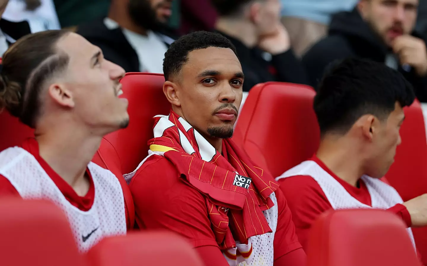 Trent Alexander-Arnold's last match for Liverpool will be the Premier League clash with Crystal Palace at Anfield. (Image: Getty)