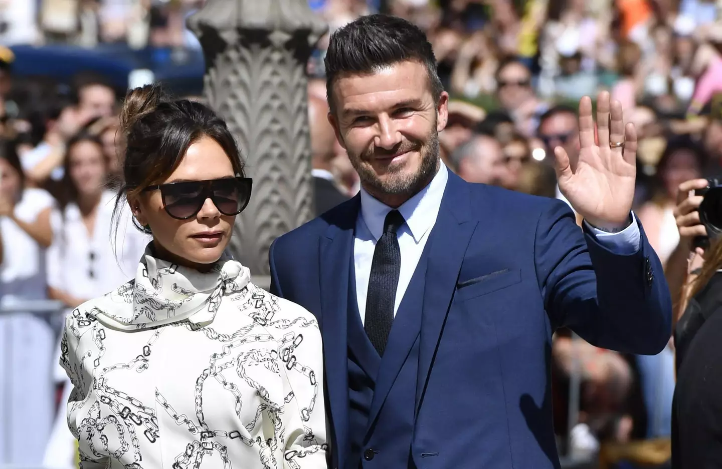 The Beckhams. Image: Alamy