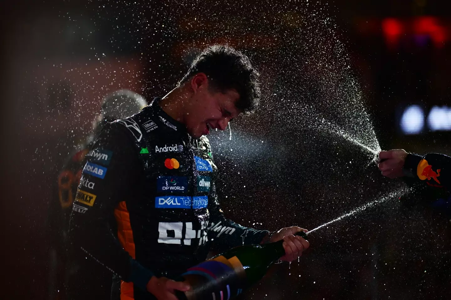 Lando Norris became world champion for the first time in F1. Image: Getty