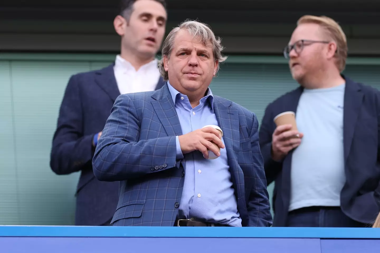 Todd Boehly during Chelsea vs. Liverpool. Image: Getty