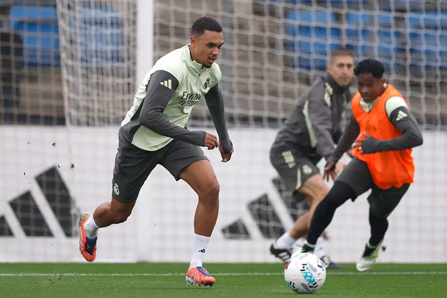 Trent in Real Madrid training (Credit:Getty)