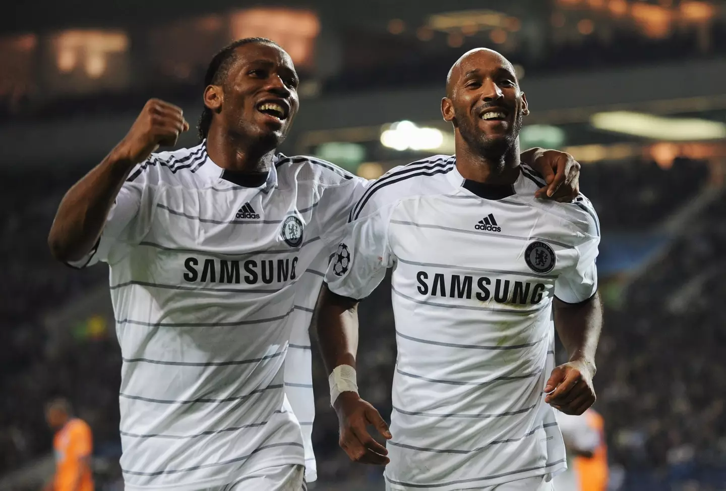 Didier Drogba and Nicolas Anelka enjoyed a brilliant career in the Premier League. Image: Getty