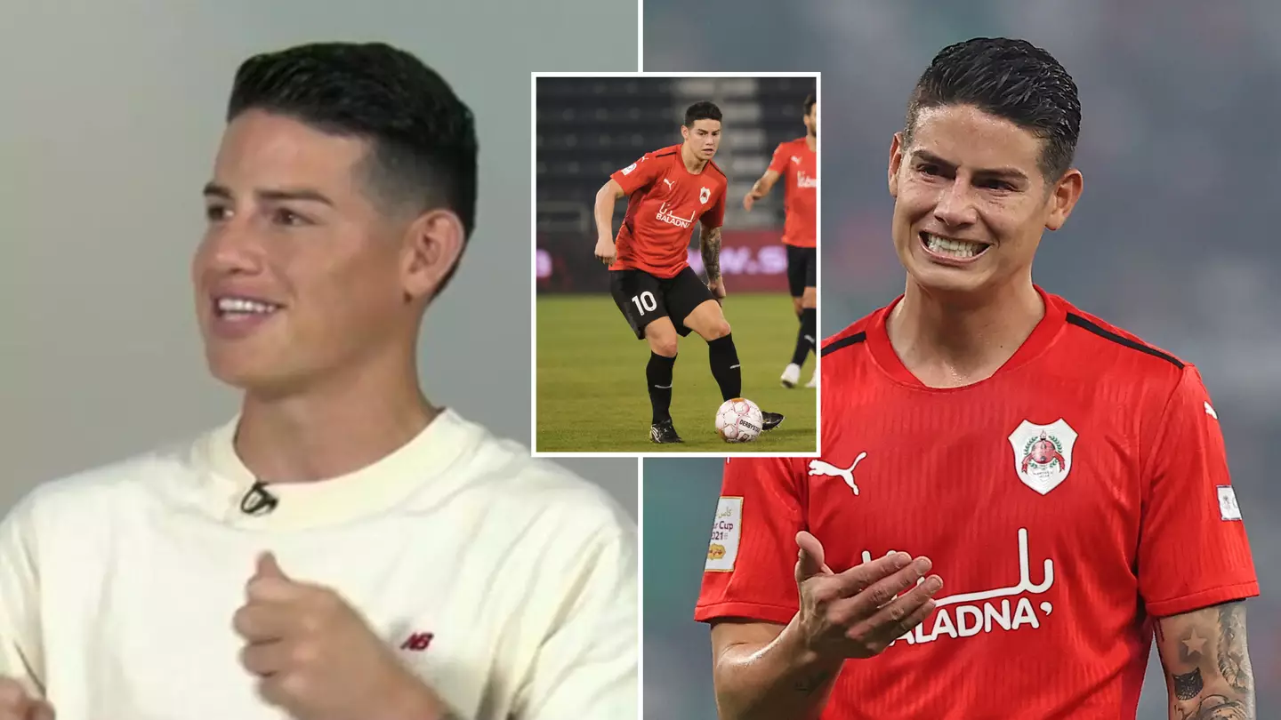 James Rodriguez opens up on 'difficult' spell in Qatar and says demand left him 'afraid'