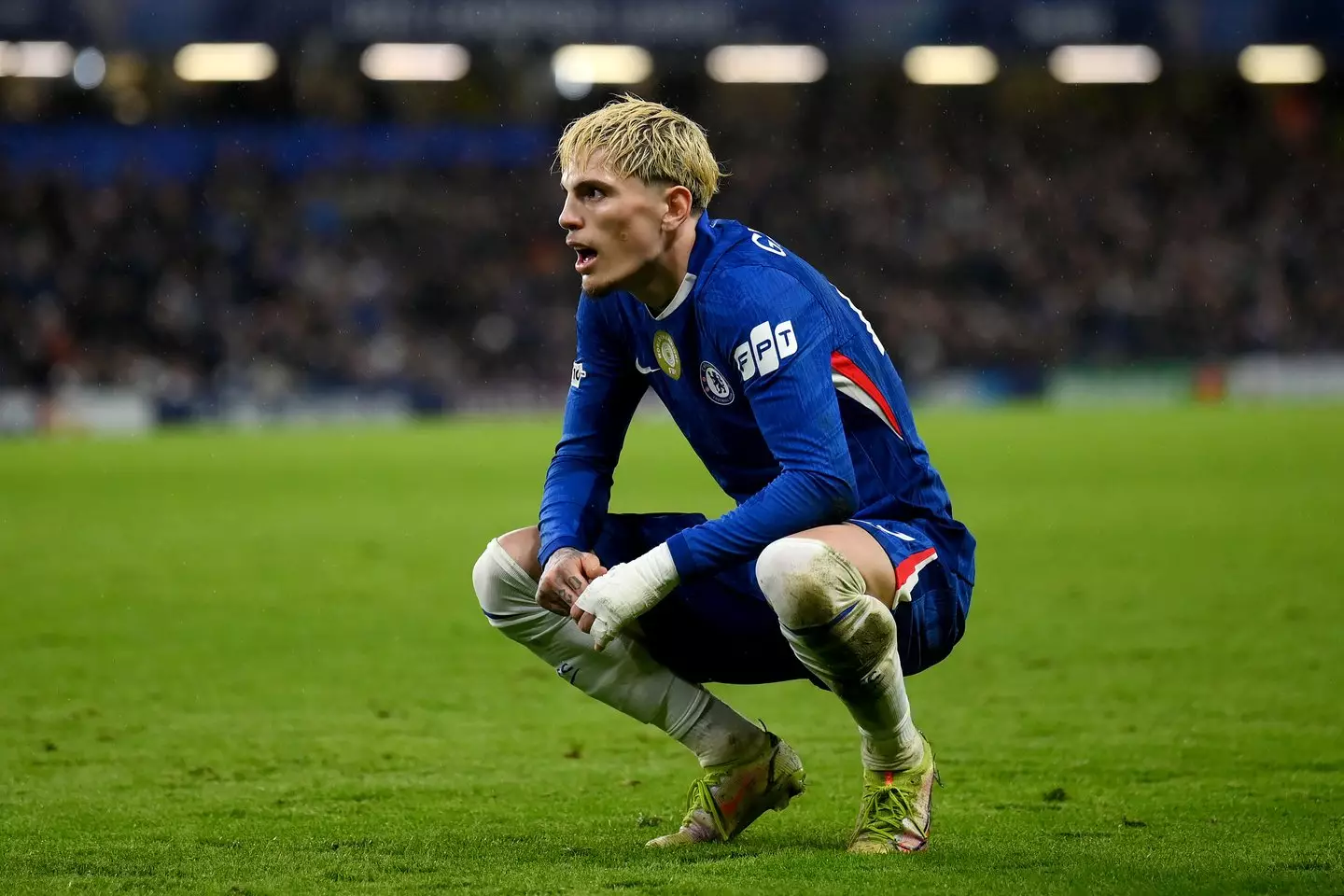 Alejandro Garnacho joined Chelsea from Manchester United. (Image: Getty)