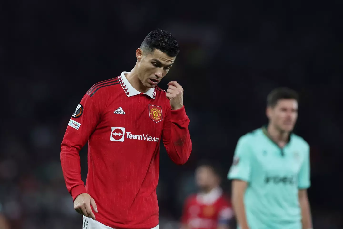 Ronaldo has been banished from United's first-team squad (Image: Alamy)