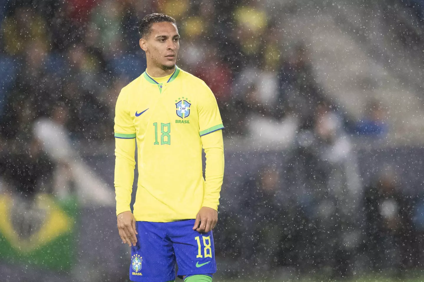 Antony for Brazil against Ghana. (Alamy)