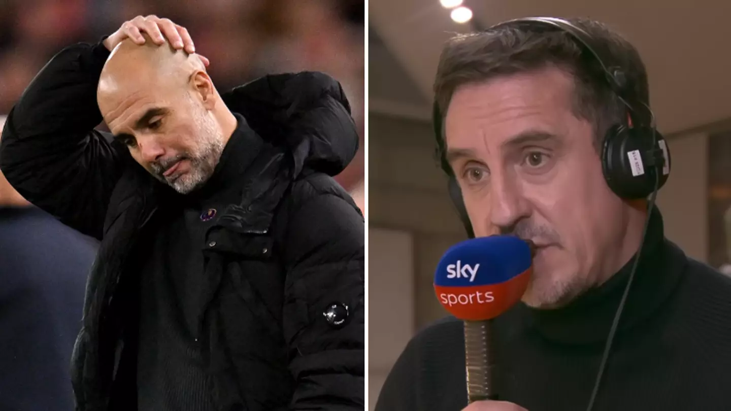 Gary Neville claims 'something's going on' with Pep Guardiola and Man City player and Jamie Carragher agrees