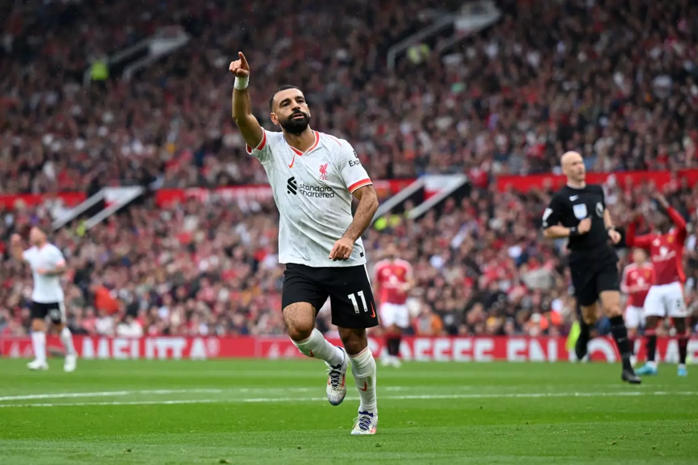 Liverpool star Mohamed Salah pictured -