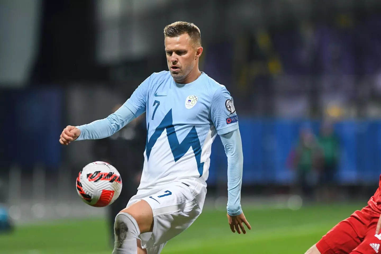 Ilicic has played 79 times for Slovenia. (Image