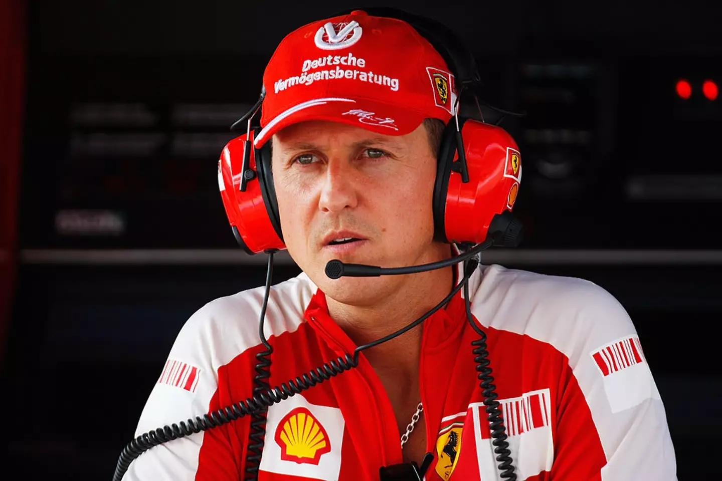 Michael Schumacher pictured in his role as Ferrari advisor in 2009 (Image: Getty)