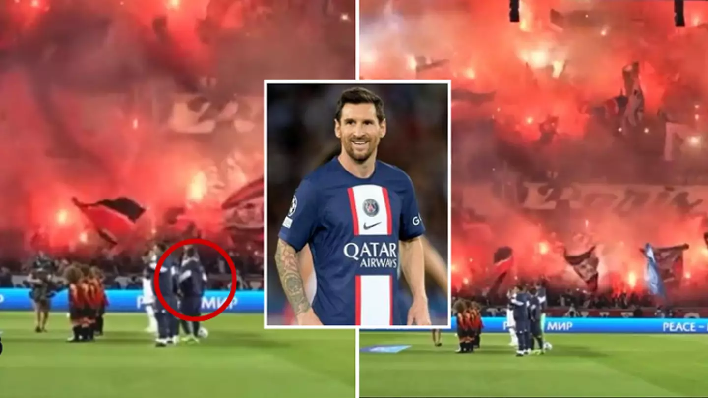 Lionel Messi stunned into taking step back from PSG line up by unreal scenes in the crowd