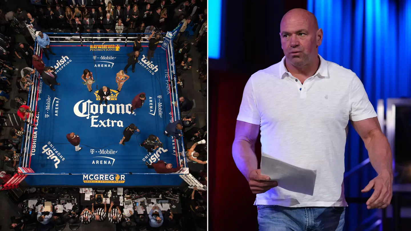 UFC boss Dana White challenged to fight by boxing legend as co-main event of stunning crossover event