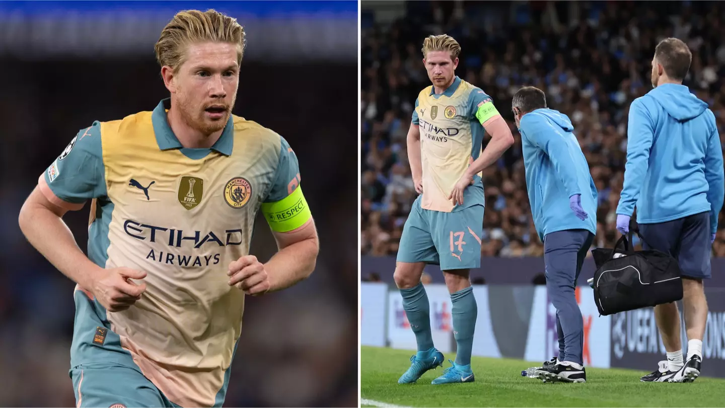 Kevin De Bruyne injury update emerges ahead of Man City vs Arsenal and it could decide huge title race clash