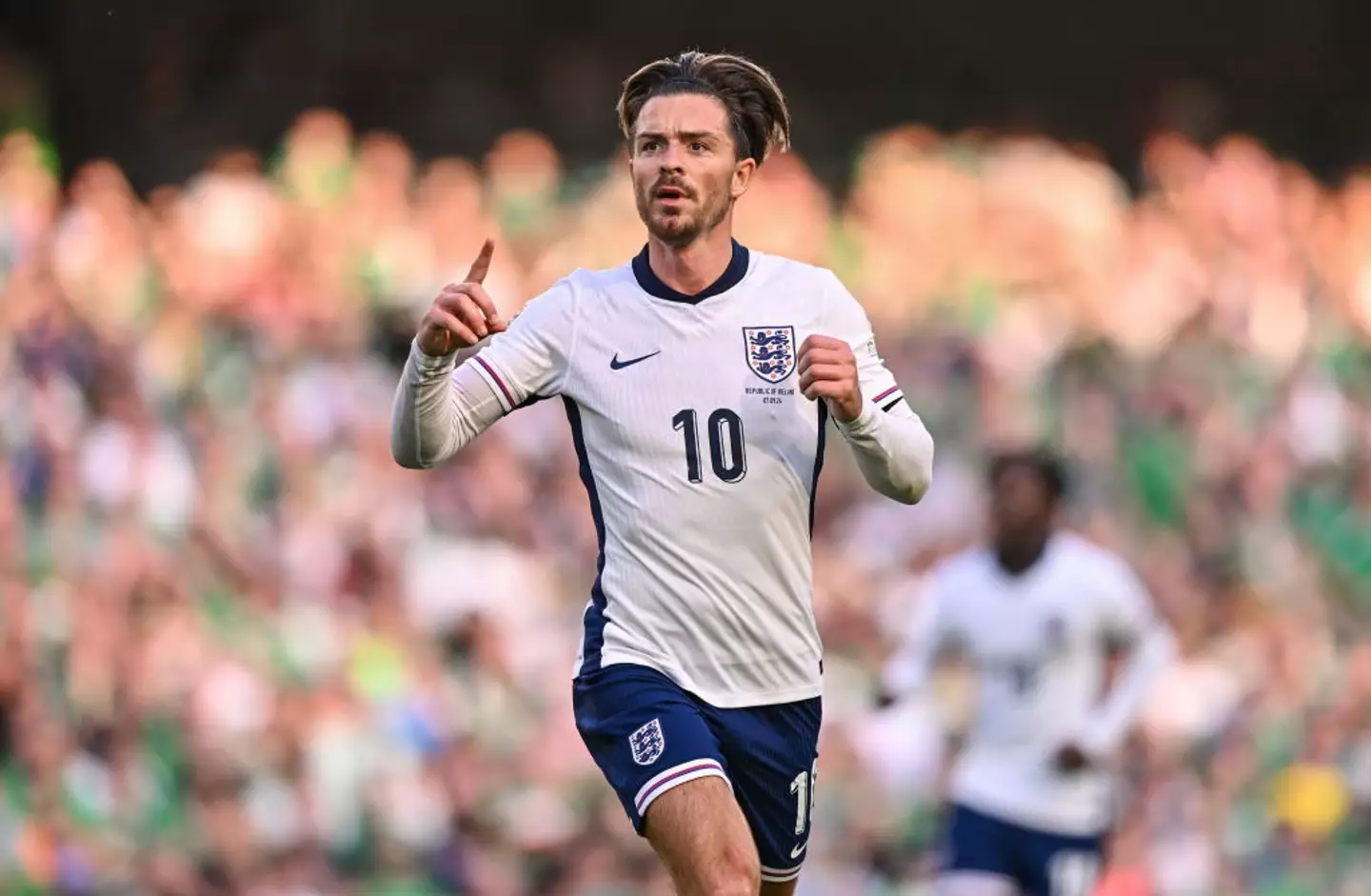 Jack Grealish scored his last England goal in September 2024 (Image: Getty)