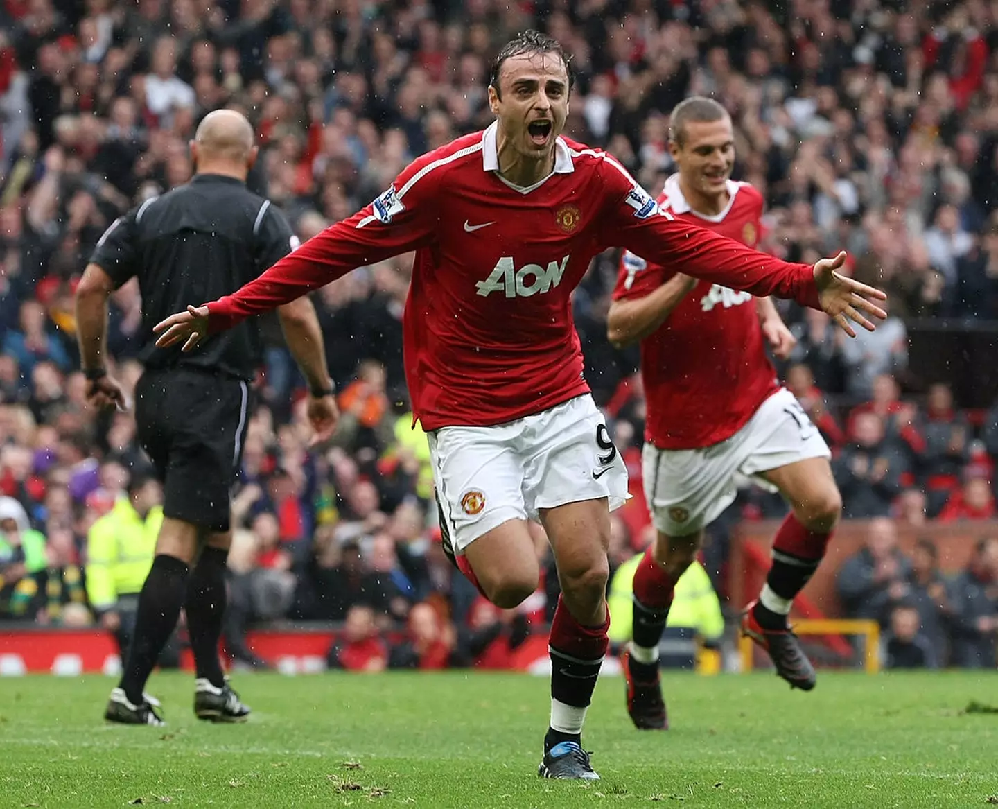 Dimitar Berbatov made  149 appearances for Manchester United. (Image: Getty)