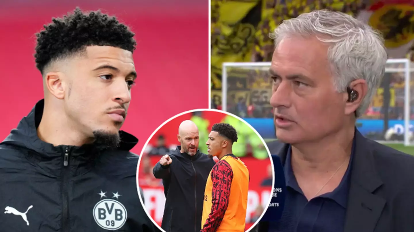 Jose Mourinho has incredibly honest take on Jadon Sancho’s struggles at Man Utd