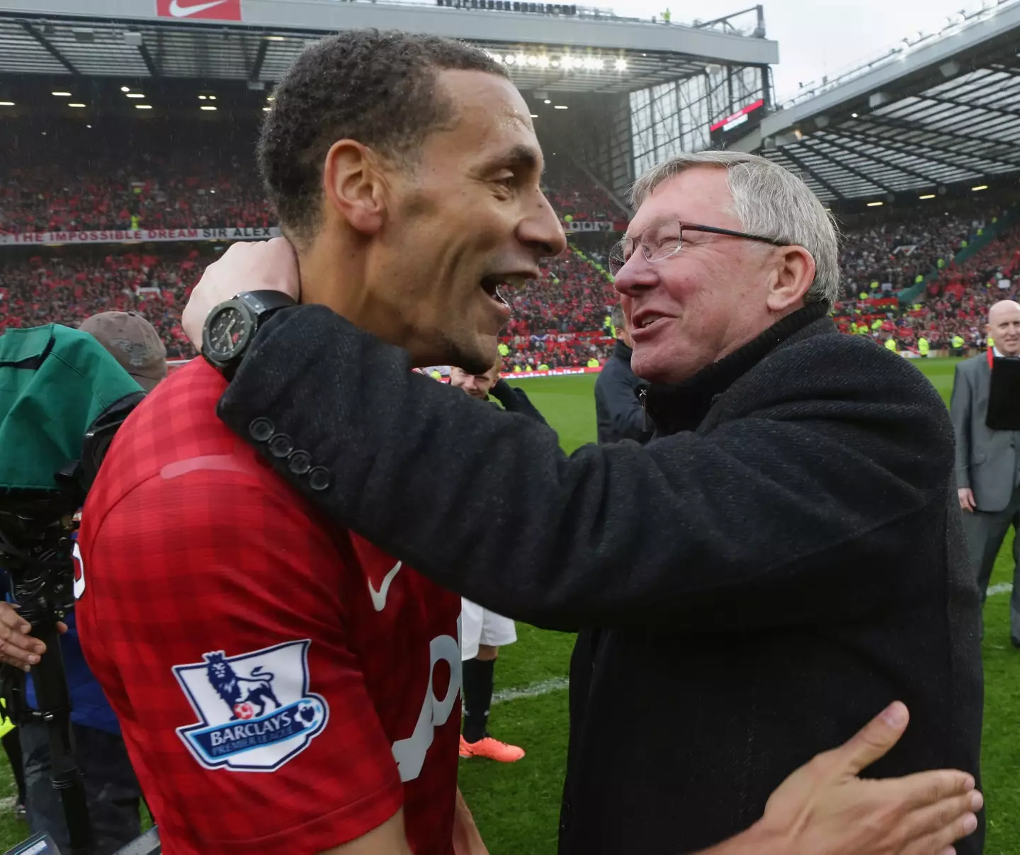 Rio Ferdinand defended Sir Alex Ferguson amid criticism. Image: Getty