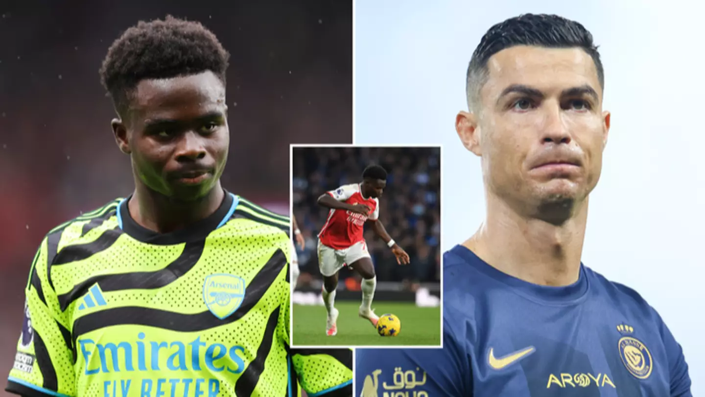 Bukayo Saka joins exclusive club which only has seven members including Cristiano Ronaldo