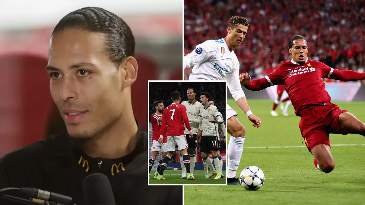 Virgil van Dijk snubs Cristiano Ronaldo when naming his four toughest opponents