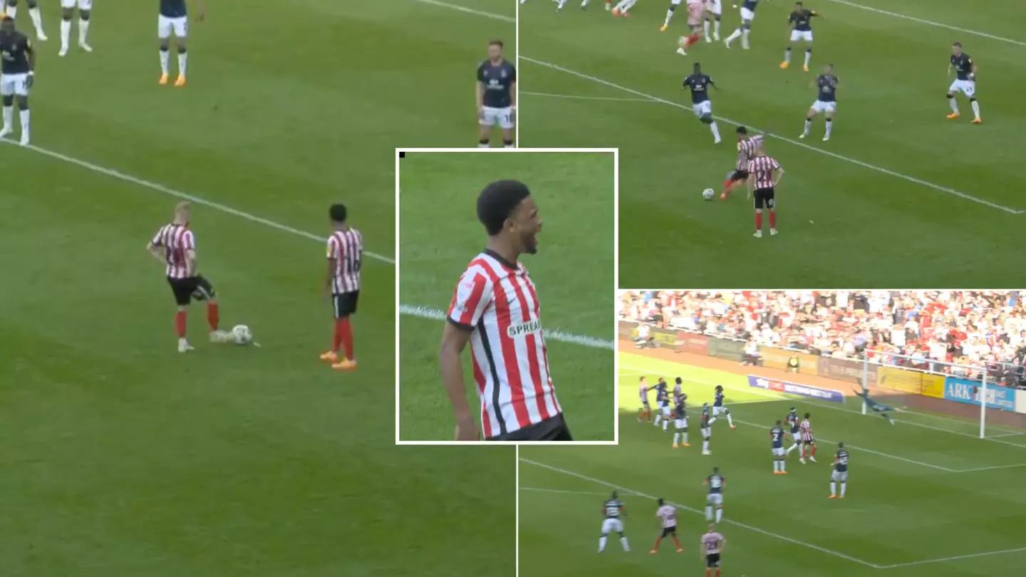 Amad Diallo scores stunning goal for Sunderland in Championship play-off