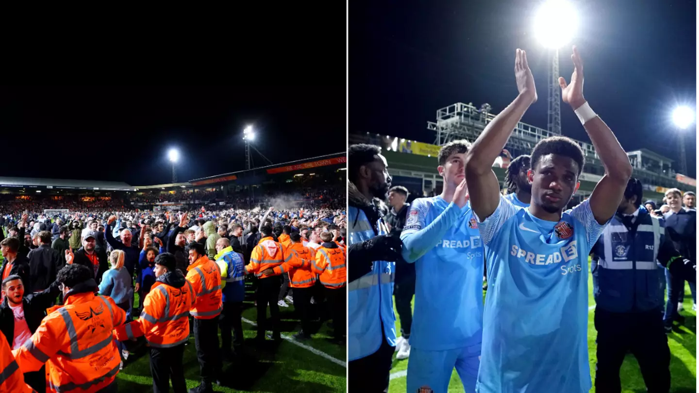 Luton issue 'lengthy' ban to supporter after incident involving Amad Diallo as police investigation launched