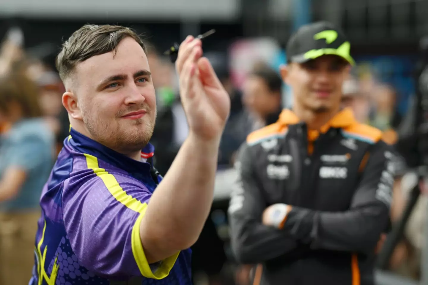 Luke Littler has become one of the biggest names in sport over the past year. (Image: Getty)