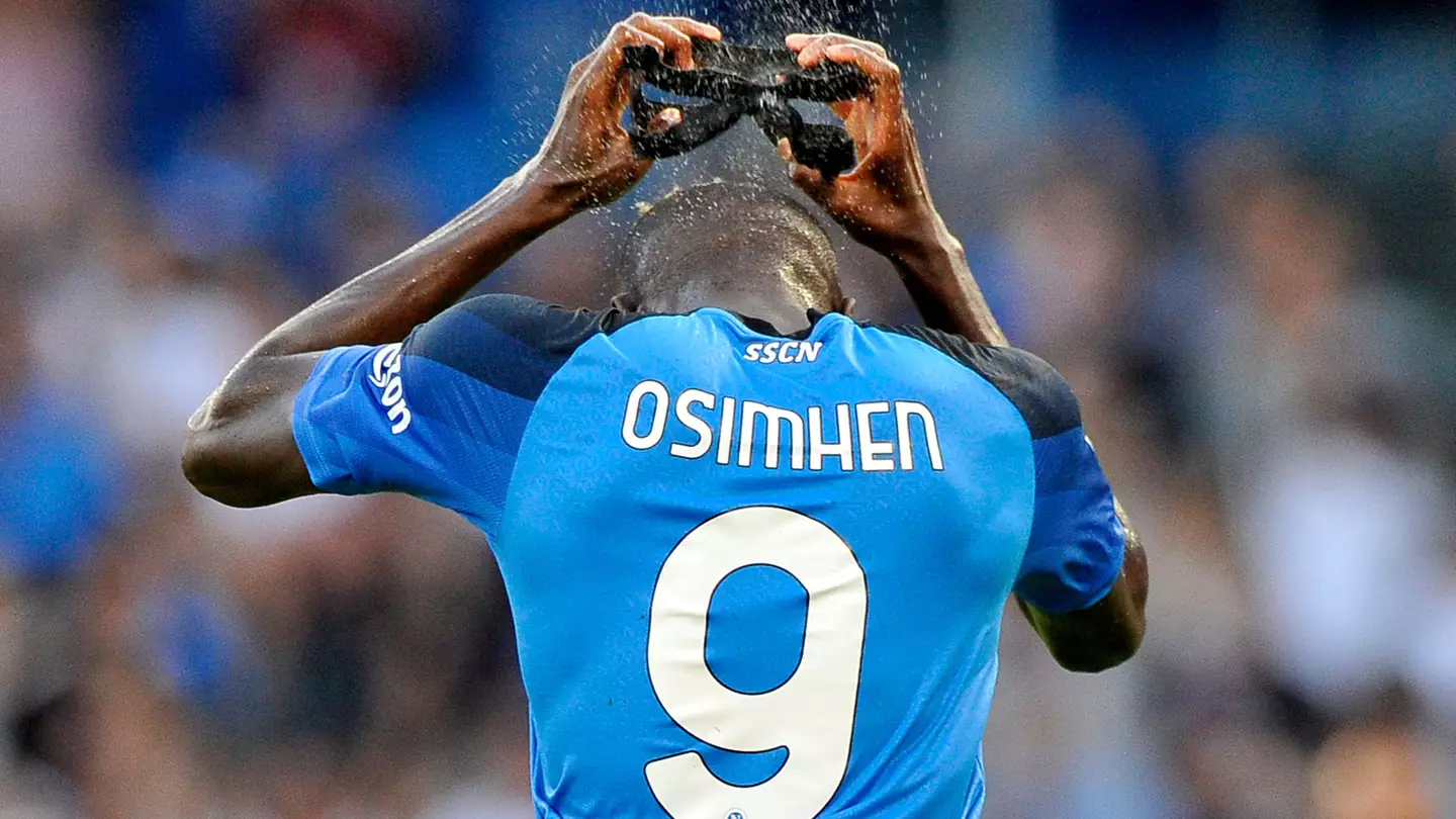 Victor Osimhen of Napoli. (Alamy)