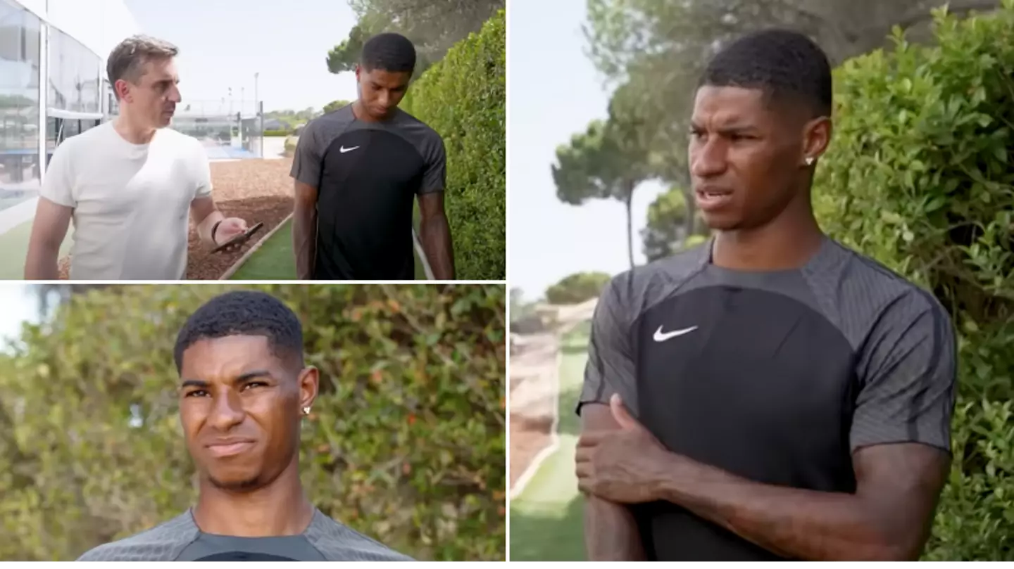 Marcus Rashford doesn't hesitate when naming the best player in the Premier League right now