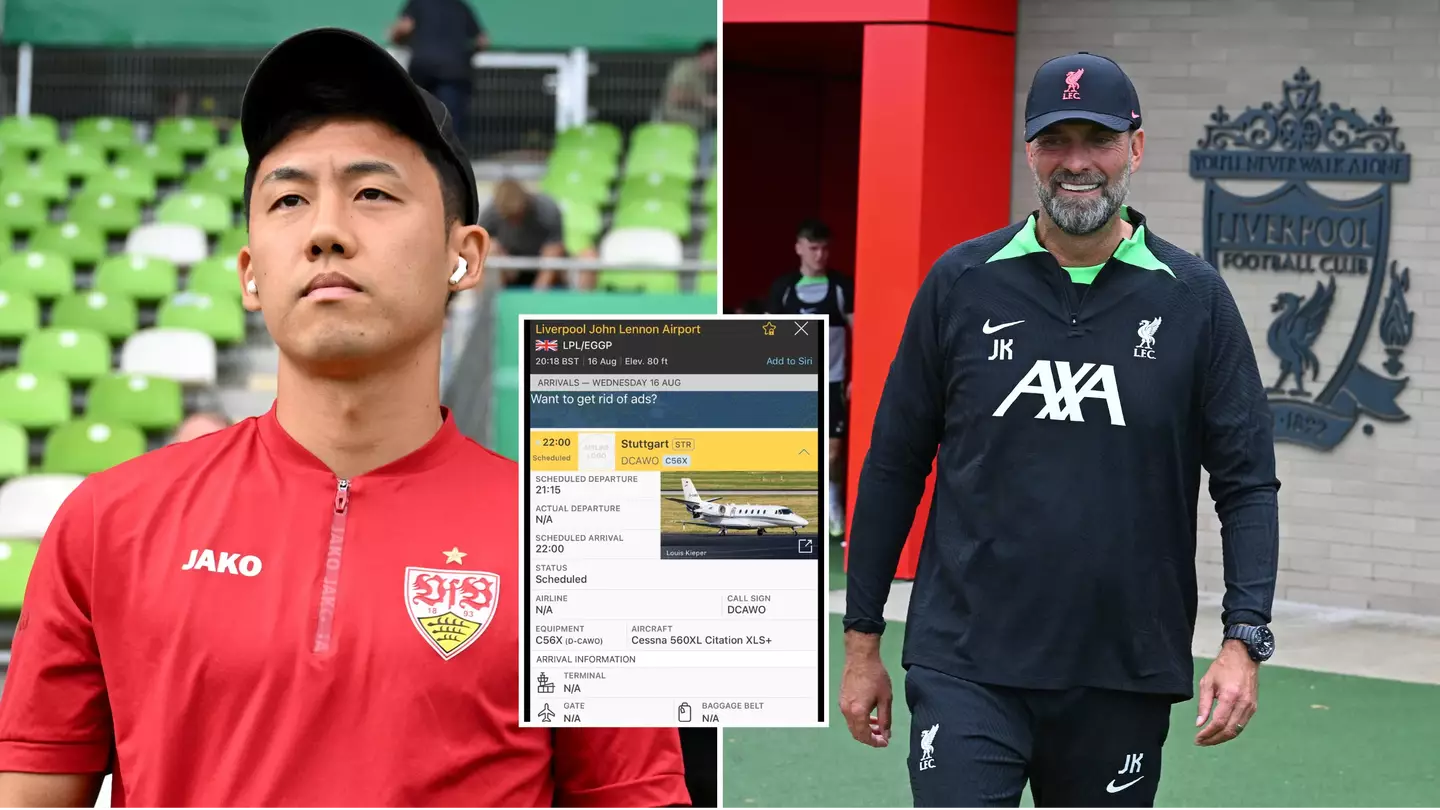 Fabrizio Romano drops exciting Liverpool transfer update as Wataru Endo's 'private plane tracked'
