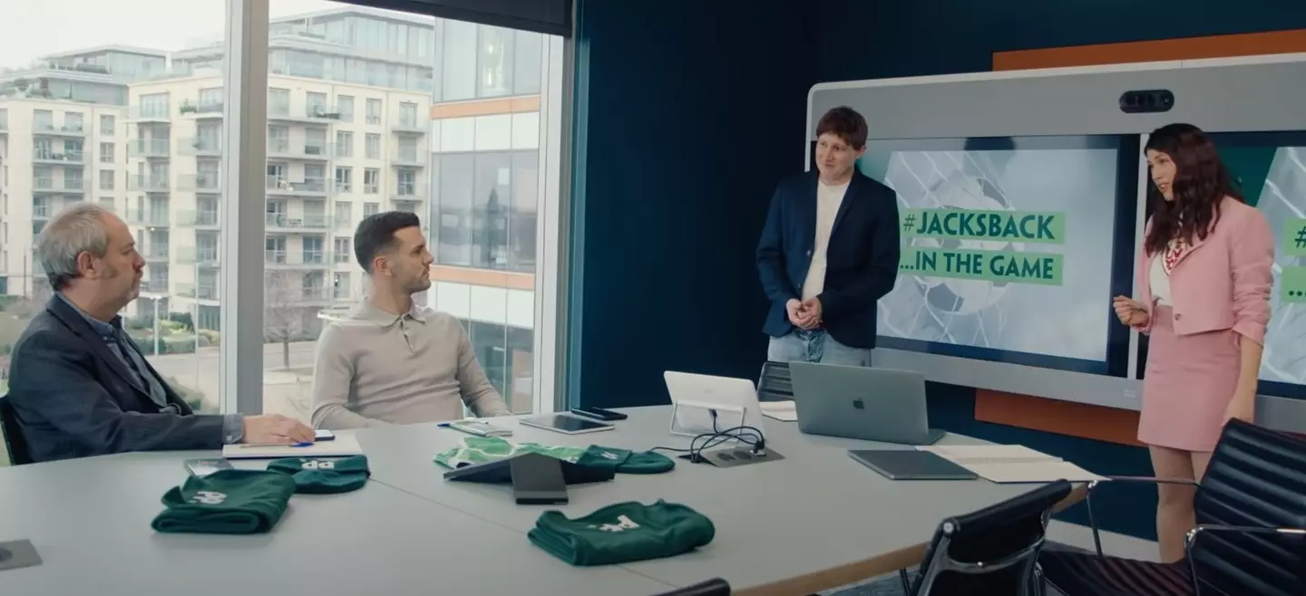 Jack Wilshere also featured in a recent ad campaign for a betting site (Image: Paddy Power)