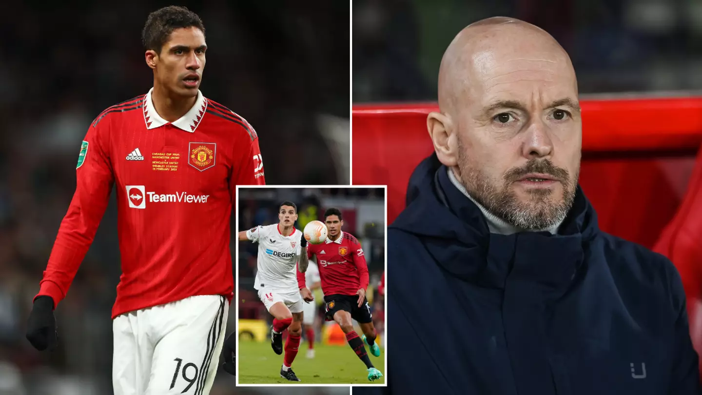 Man Utd handed Raphael Varane injury boost as Erik ten Hag identifies return date