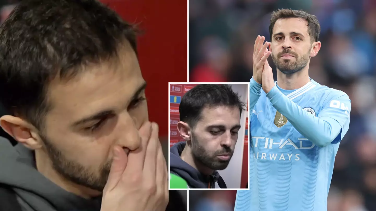 Bernardo Silva loses it when discussing 'unacceptable' FA decision in extraordinary rant