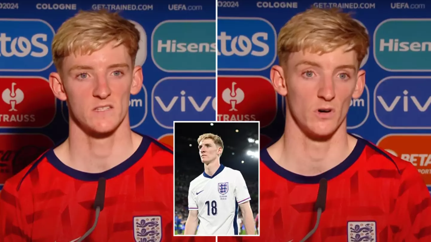 Anthony Gordon admits it’s ‘just not clicking’ for England in refreshingly honest post-match interview