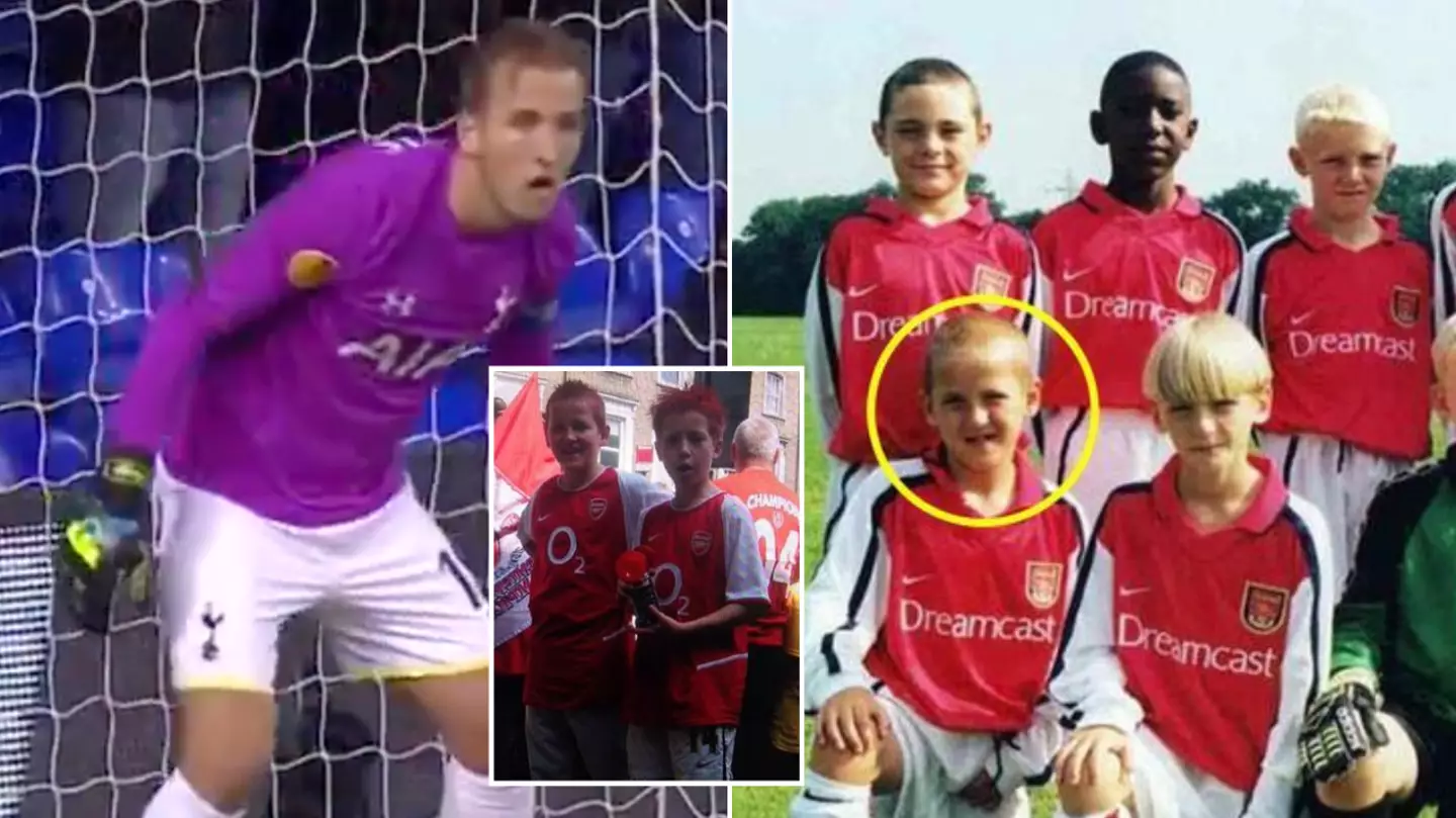 Harry Kane was once so desperate to play for Arsenal he tried to become a goalkeeper for the Gunners