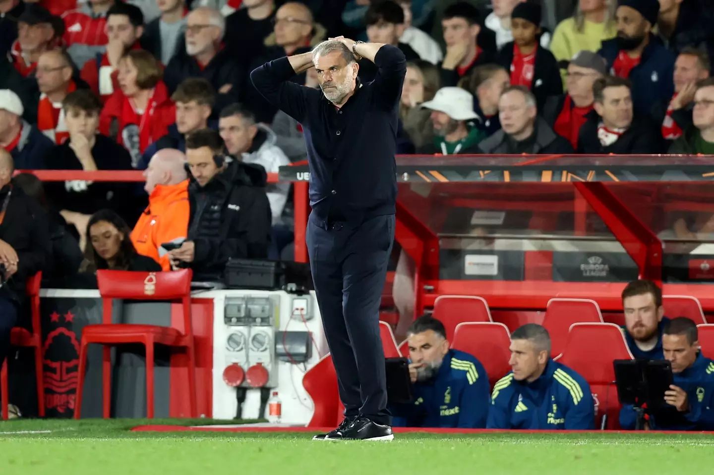 Ange Postecoglou is already under huge pressure. Image: Getty