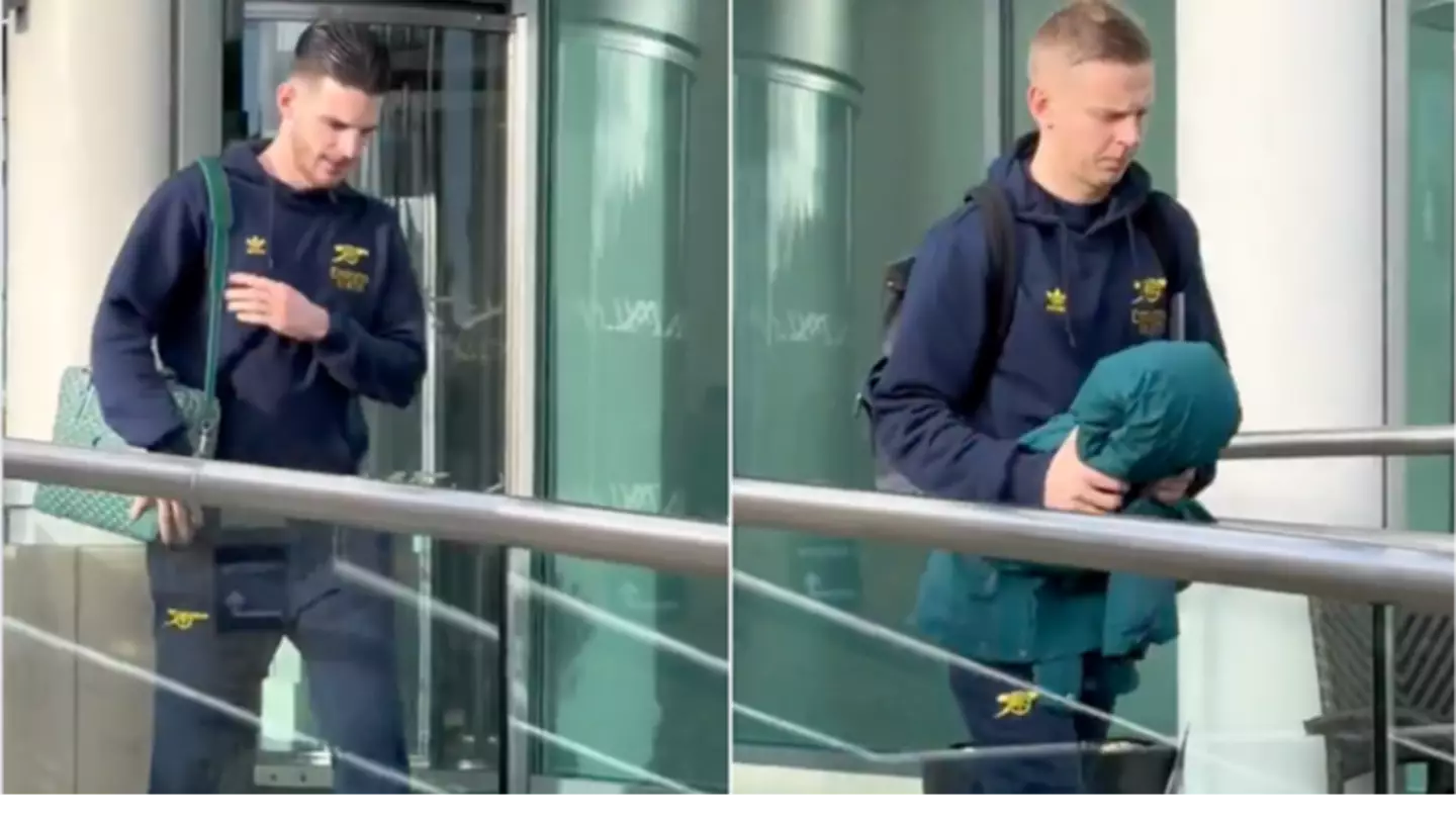 Arsenal fan unable to recognise current first team player as squad leave London hotel