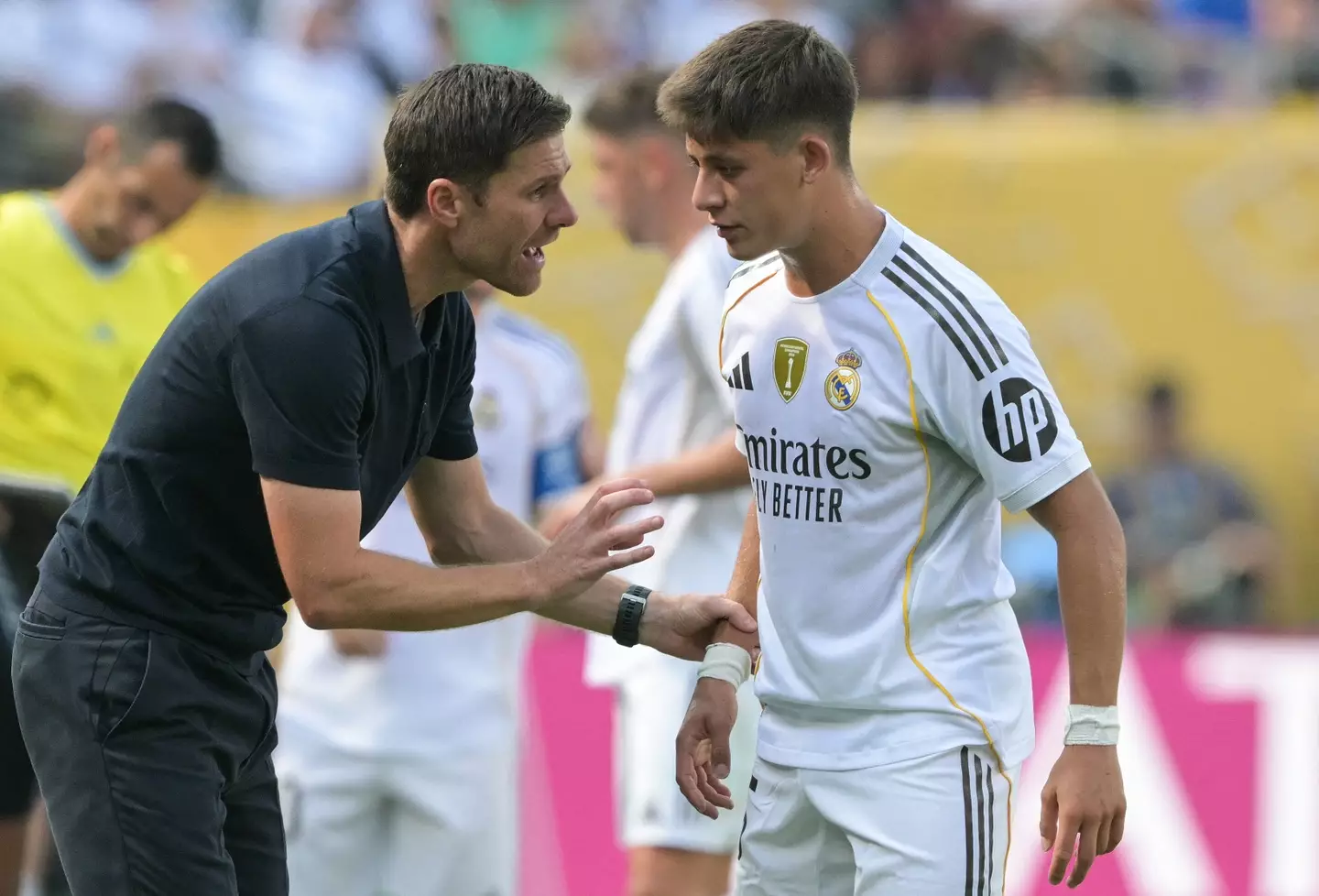 Arda Guler and Xabi Alonso at the FIFA Club World Cup (credit: getty)