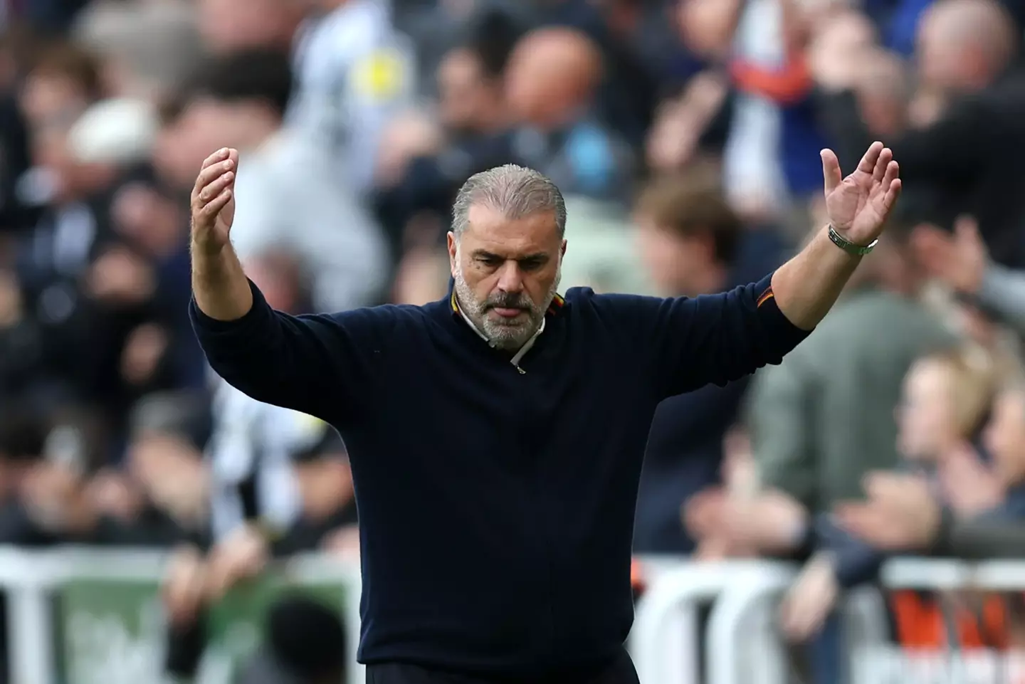 Ange Postecoglou is yet to win a game at Forest. Image: Getty