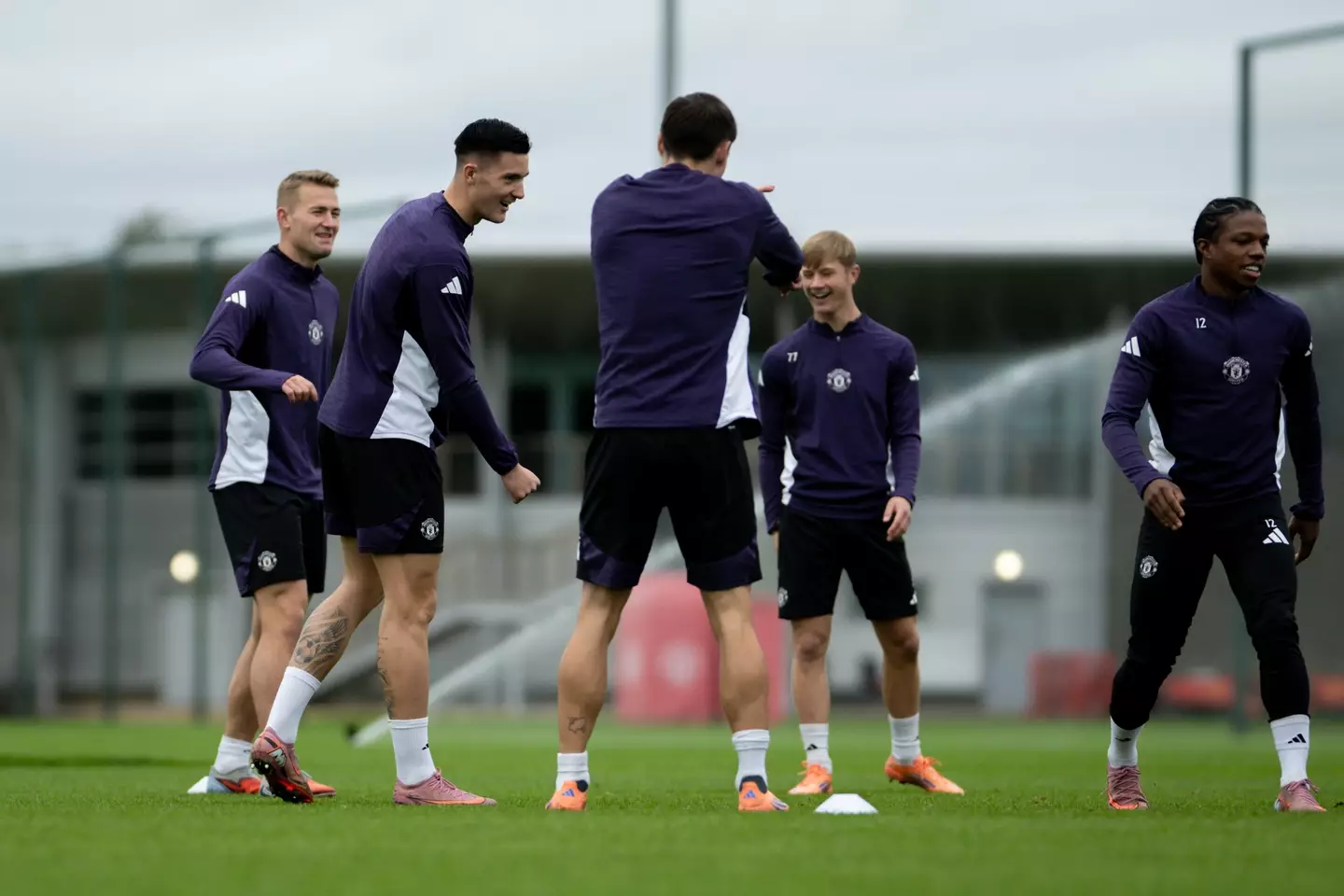 Malacia pictured in first-team training last month. Image credit: Getty