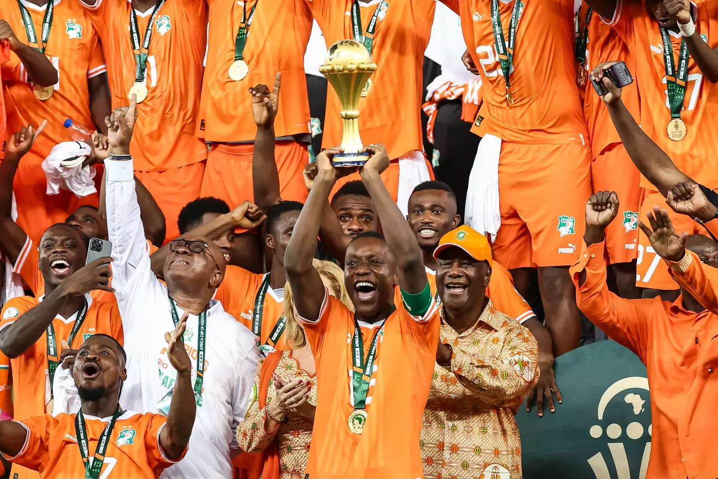 Ivory Coast are the defending champions of AFCON. Image: Getty