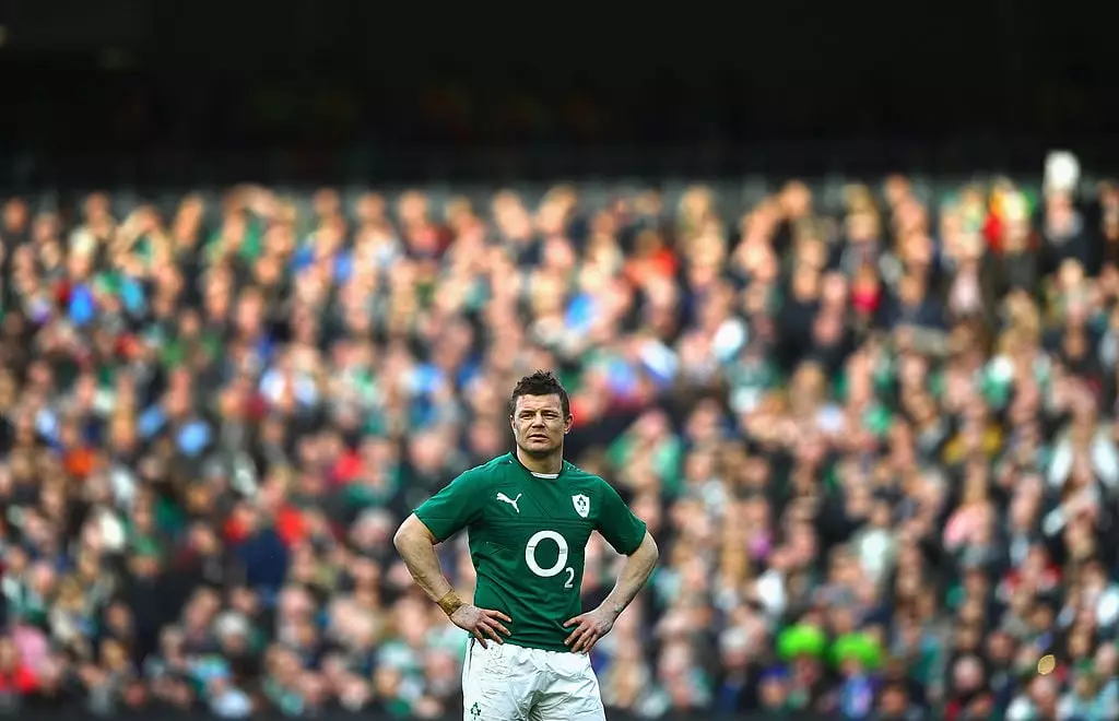 Brain O'Driscoll is remembered as one of the hardest men in Irish rugby. (Image: Laurence Griffiths/Getty Images)